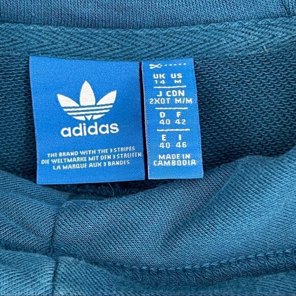 Adidas Trefoil Cowl Neck Hoodie - Picture 2 of 6